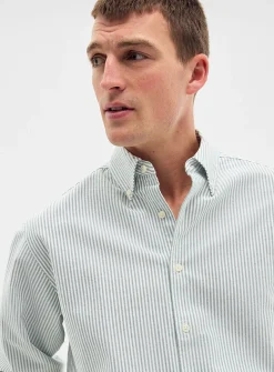 Striped Oxford shirt