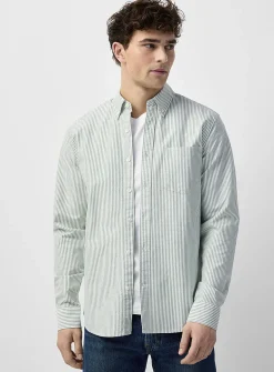 Striped Oxford shirt