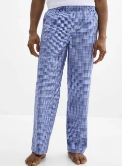 Striped poplin pyjama pant