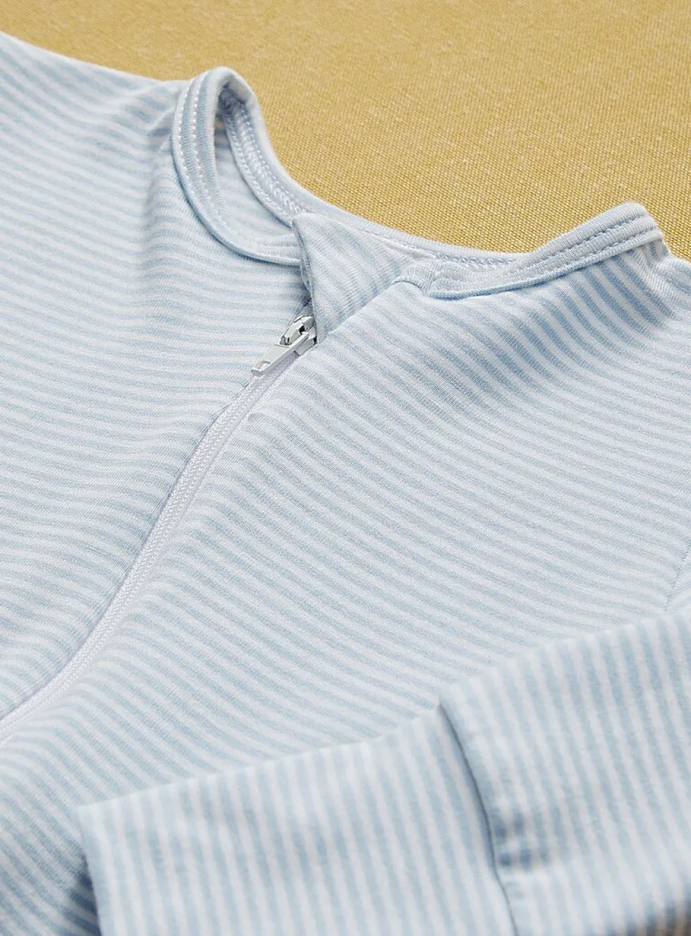 Striped pyjama birth gift set