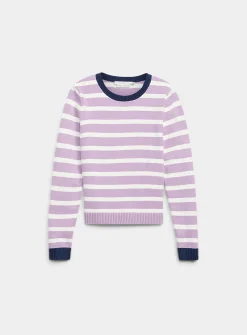 Striped soft sweater
