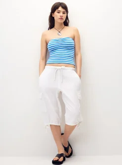 Striped tube top