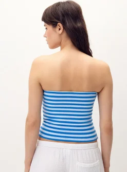 Striped tube top