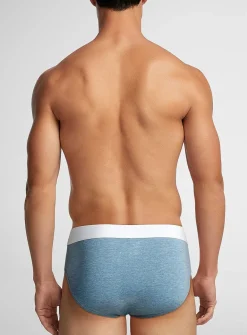 Striped-band brief