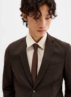 Structured chambray jacket