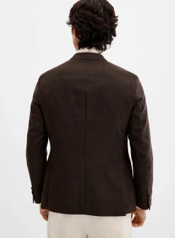 Structured chambray jacket