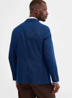 Structured chambray jacket