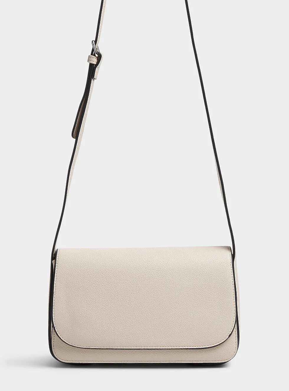 Structured crossbody bag