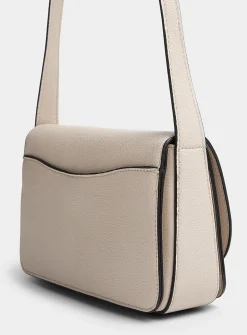 Structured crossbody bag