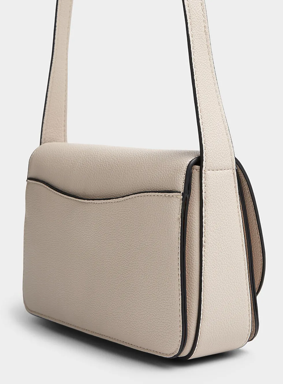 Structured crossbody bag