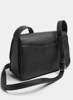 Structured crossbody bag