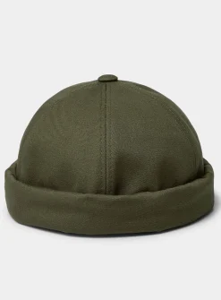 Structured twill Miki hat
