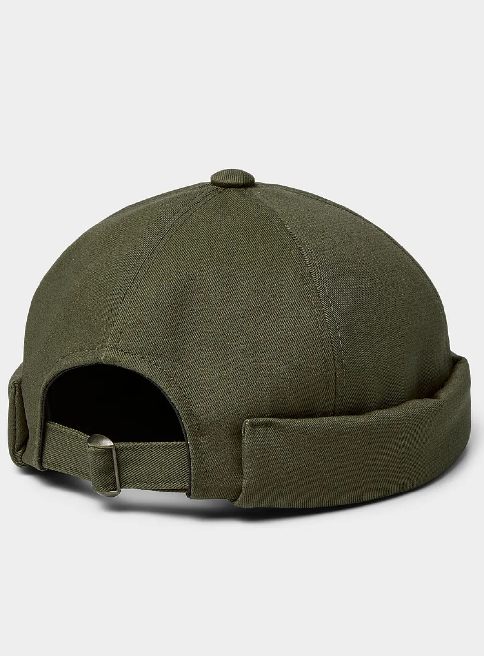 Structured twill Miki hat