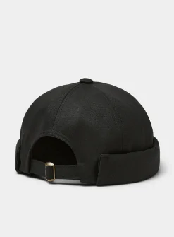 Structured twill Miki hat