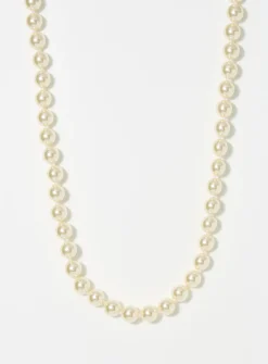 Stuart iridescent bead necklace
