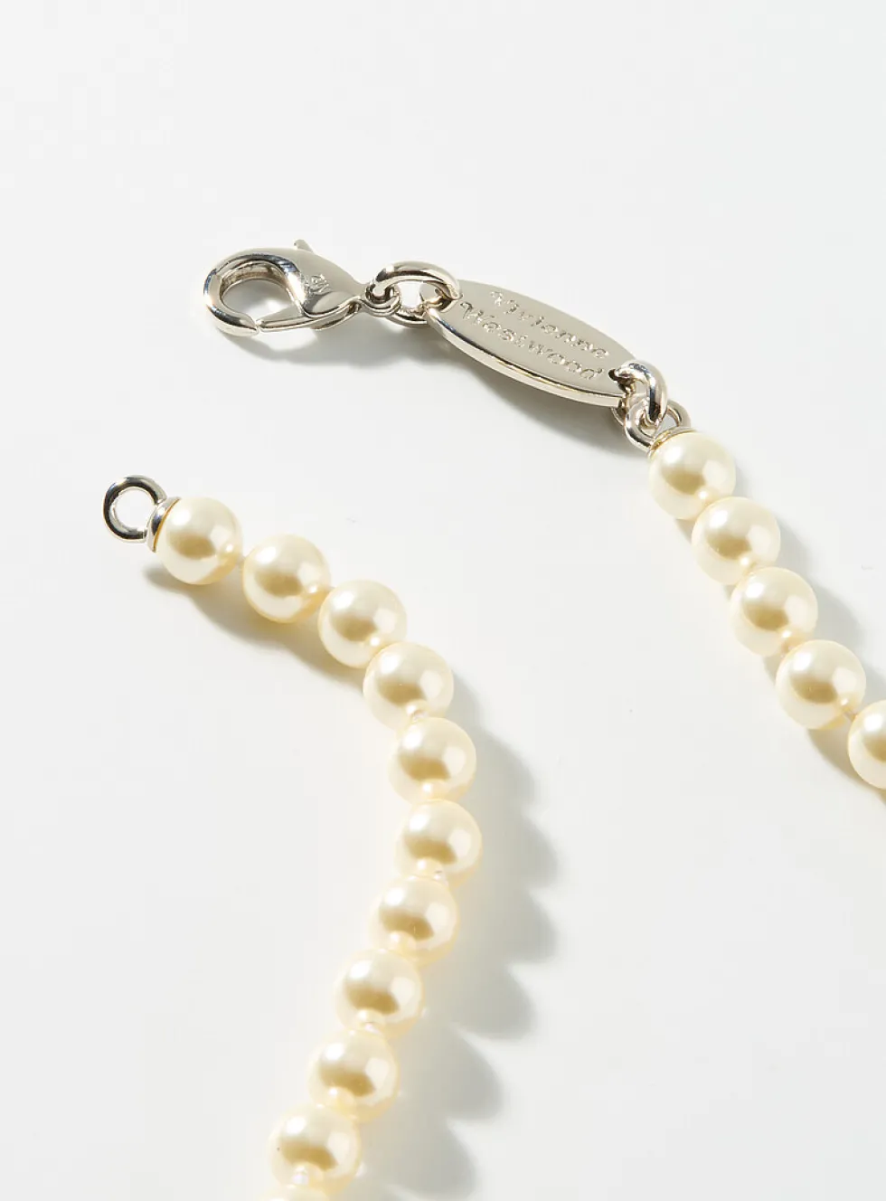 Stuart iridescent bead necklace