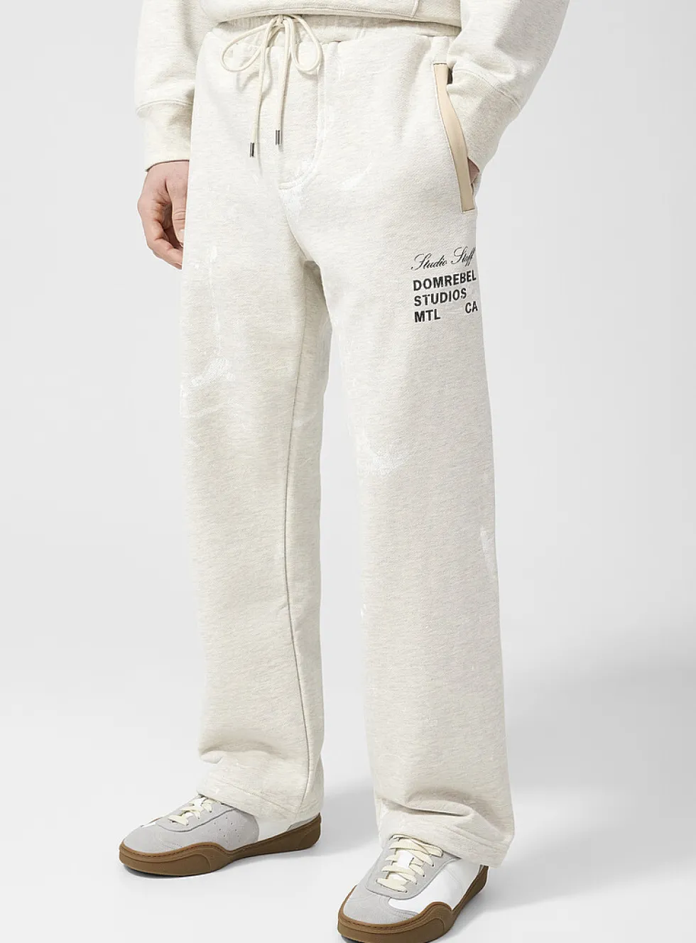 Studio Staff splattered paint jogger