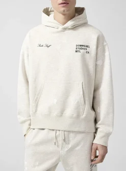 Studio Staff splattered paint hoodie