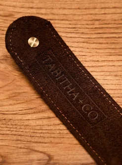 Suede leather cuff bracelet