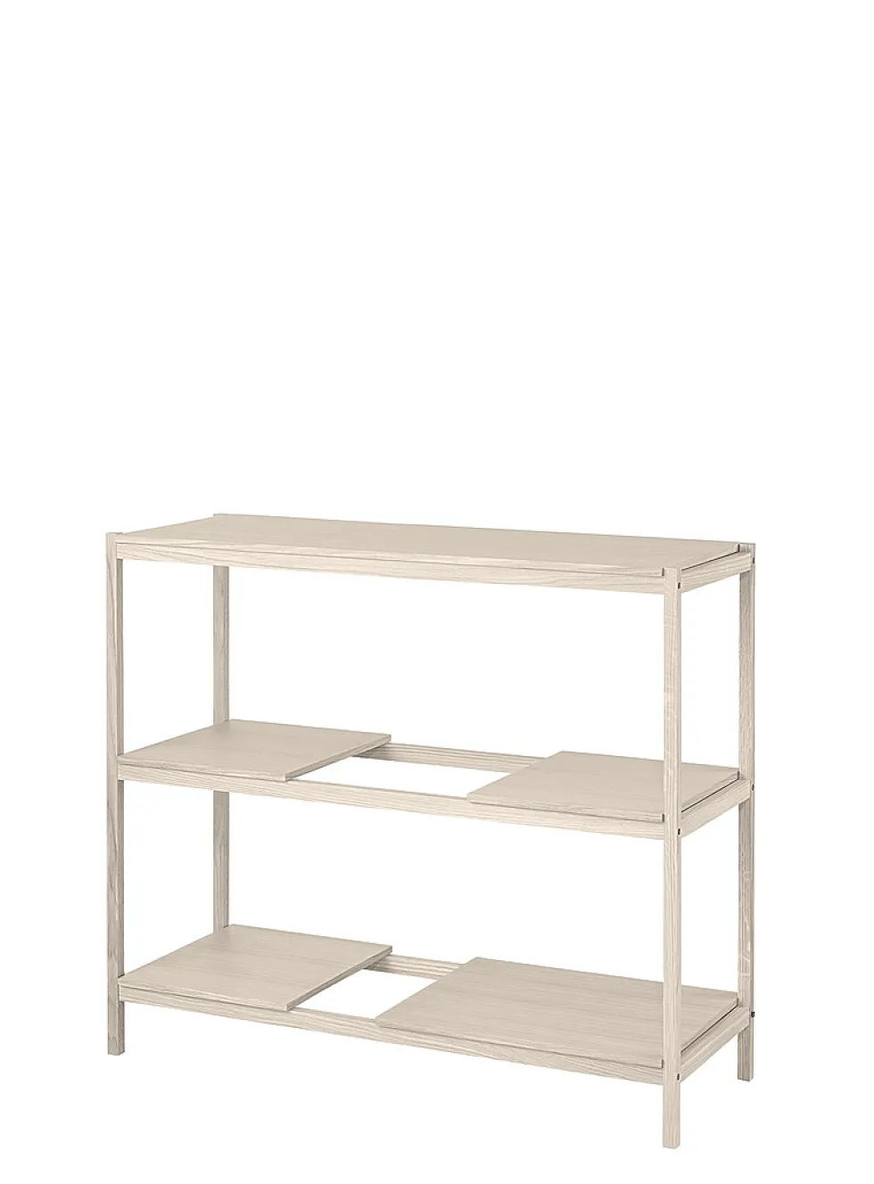 Sukoya oak shelving unit