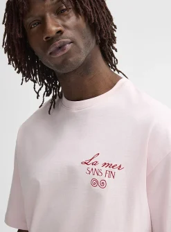Summer embroidery T-shirt