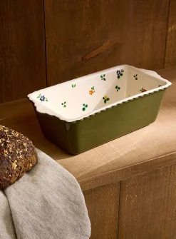 Summer pattern baking dish
