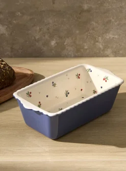 Summer pattern baking dish