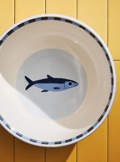 Summer pattern large bowl