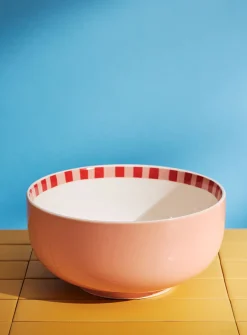 Summer pattern large bowl
