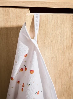 Summer patterned tea towel