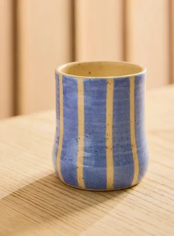 Summer Stripe Ceramic Mug
