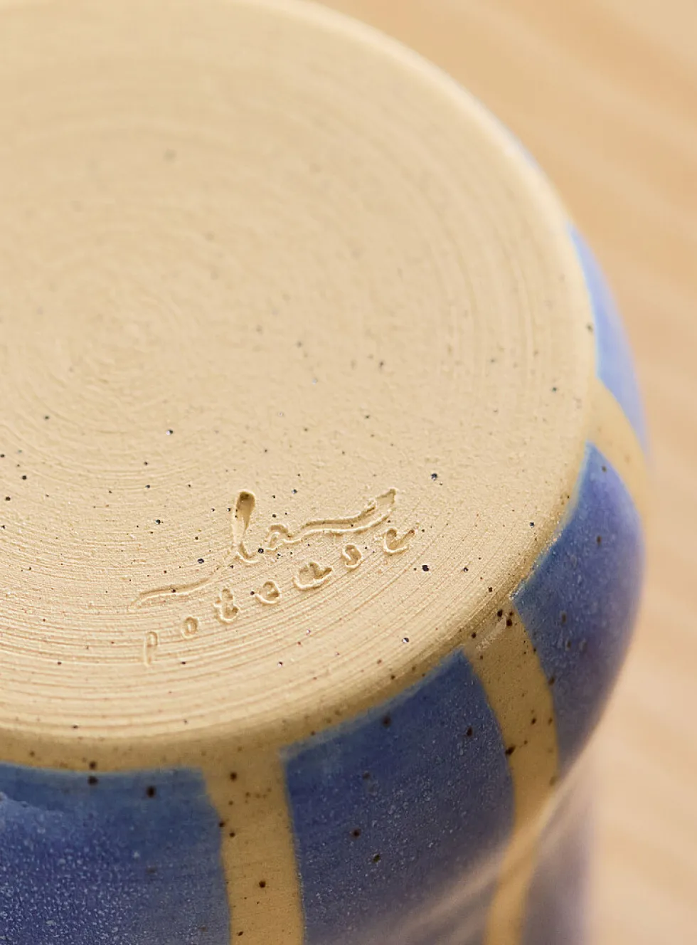 Summer Stripe Ceramic Mug
