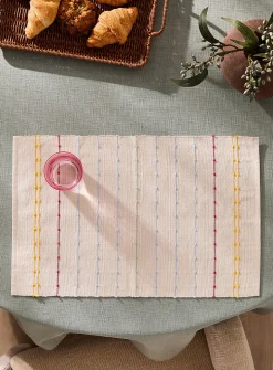 Summer stripes placemat