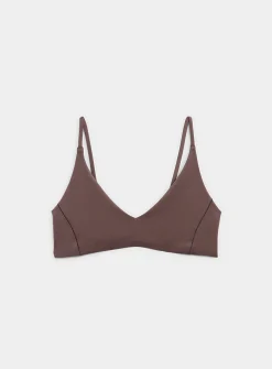 Sunday aquamarine V-neck bralette