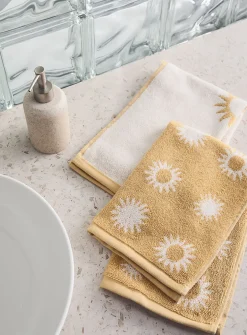 Suns organic cotton hand towels
