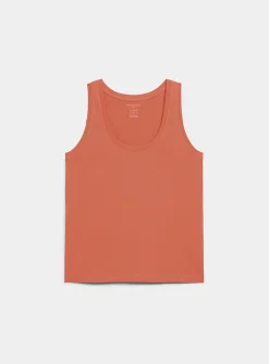 SUPIMA® cotton scoop-neck cami