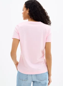 SUPIMA® cotton V-neck T-shirt
