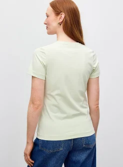 SUPIMA® cotton V-neck T-shirt