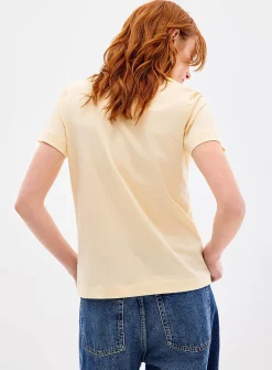 SUPIMA® cotton V-neck T-shirt