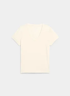 SUPIMA® cotton V-neck T-shirt