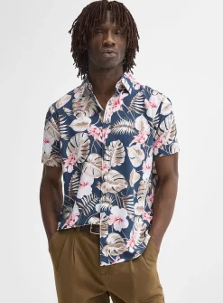Supple hibiscus shirt