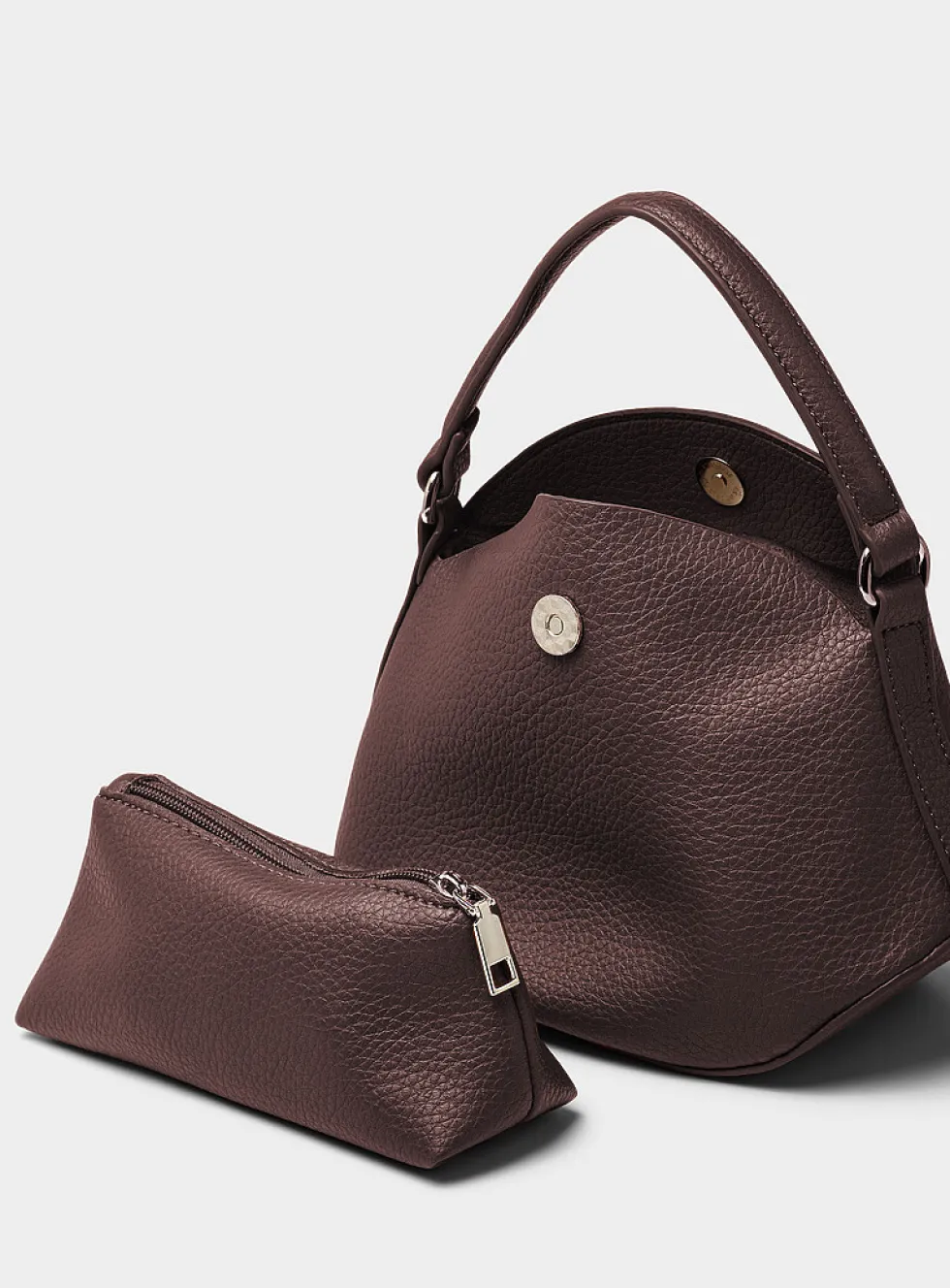 Supple small evening bag