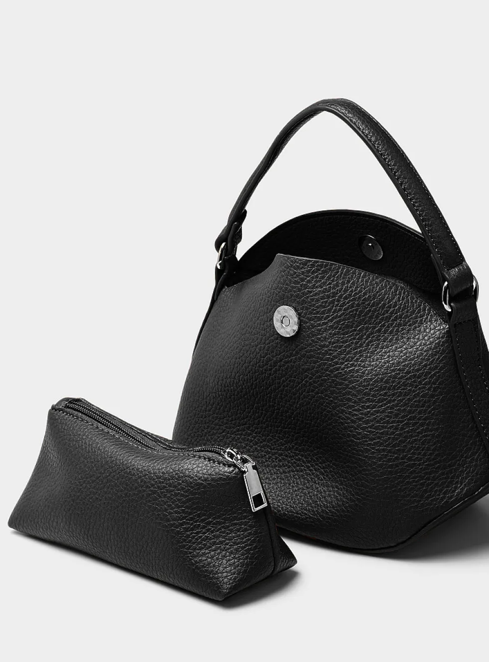 Supple small evening bag
