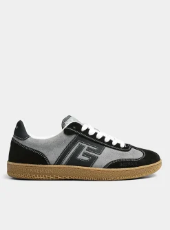 Swan grey suede sneakers