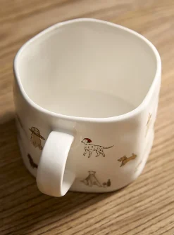 Sweet dog life large embossed mug