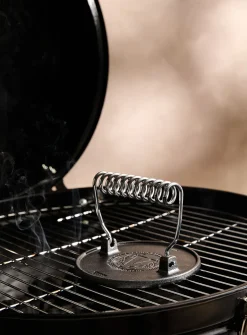Swirl burger press