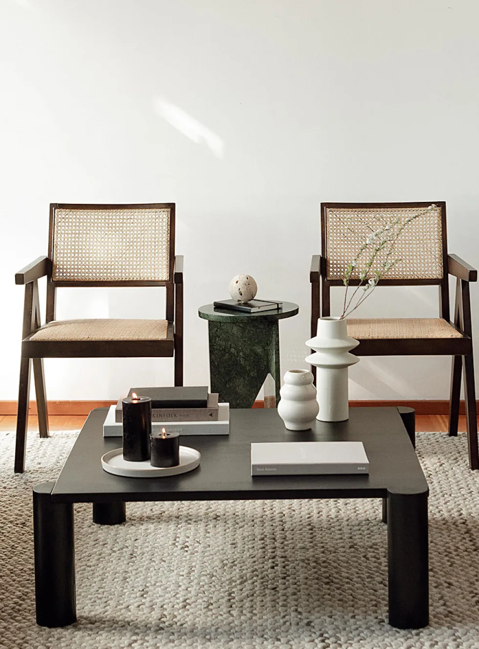 Takashi rattan accent chairs