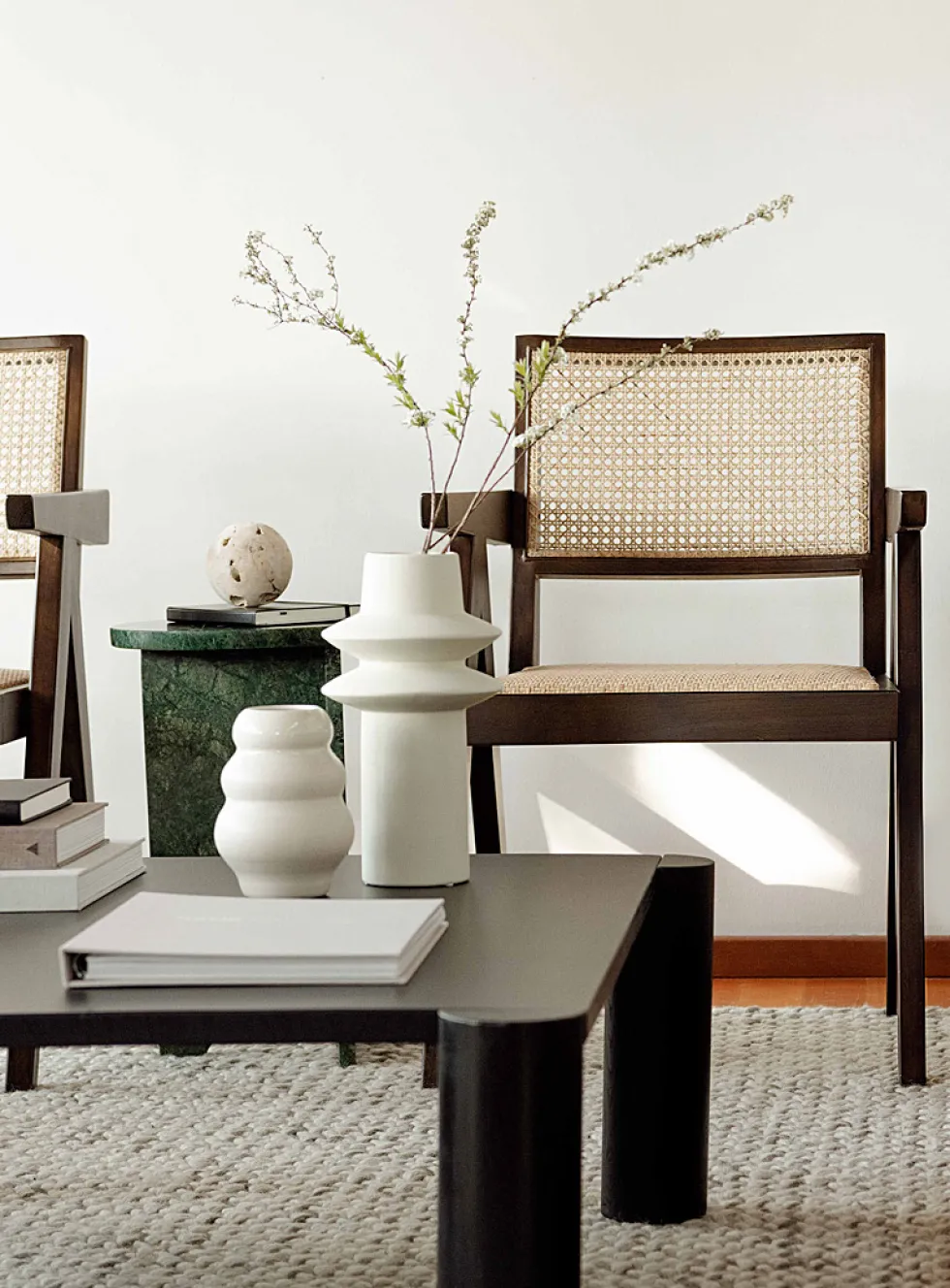 Takashi rattan accent chairs