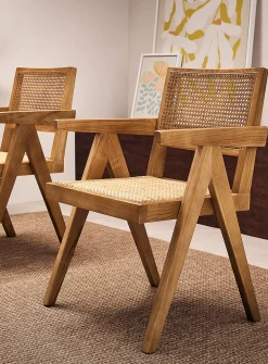 Takashi rattan accent chairs
