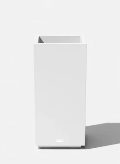 Tall urban pedestal planter